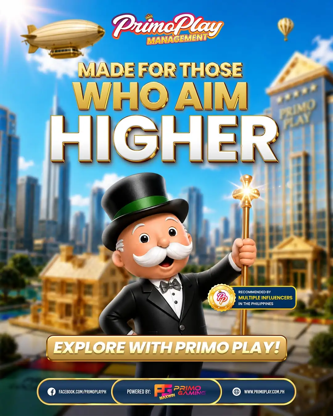 Primoplay - WHO AIM HIGHER