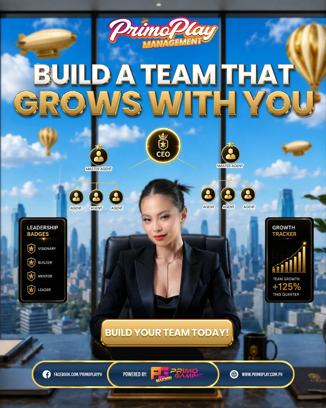 Primoplay - BUILD A TEAM